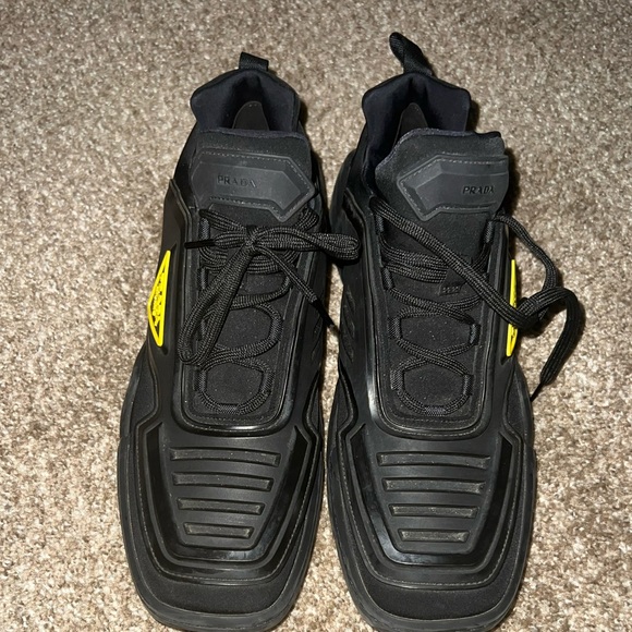 Prada Techno Stretch Low Sneakers - Picture 2 of 8